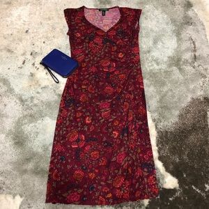 Red Floral Ralph Lauren Dress